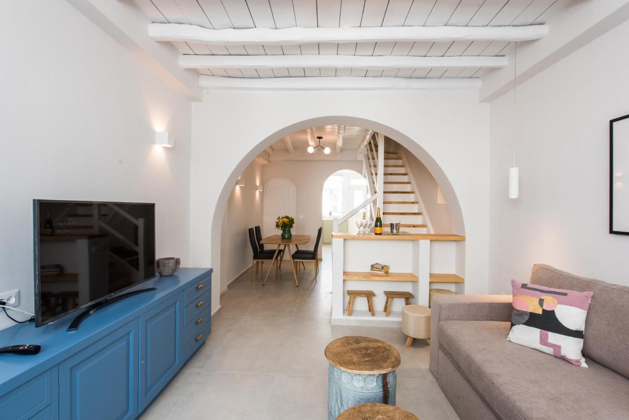 The Mykonos Bougainvillea Townhouse Mykonos Town エクステリア 写真