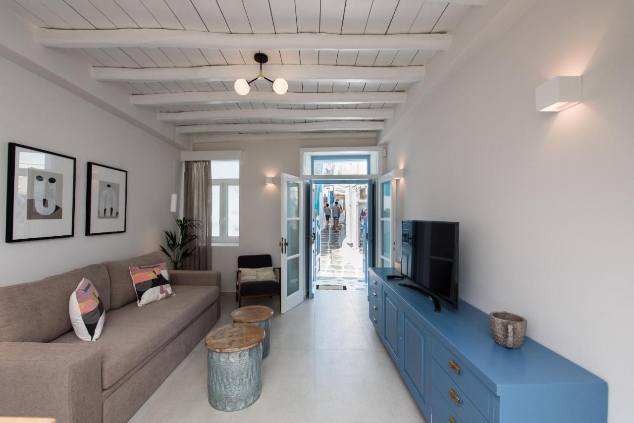 The Mykonos Bougainvillea Townhouse Mykonos Town エクステリア 写真