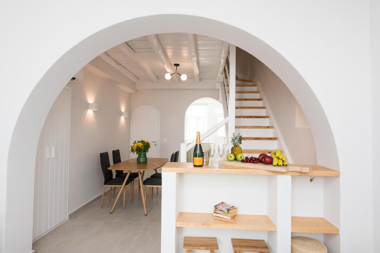 The Mykonos Bougainvillea Townhouse Mykonos Town エクステリア 写真