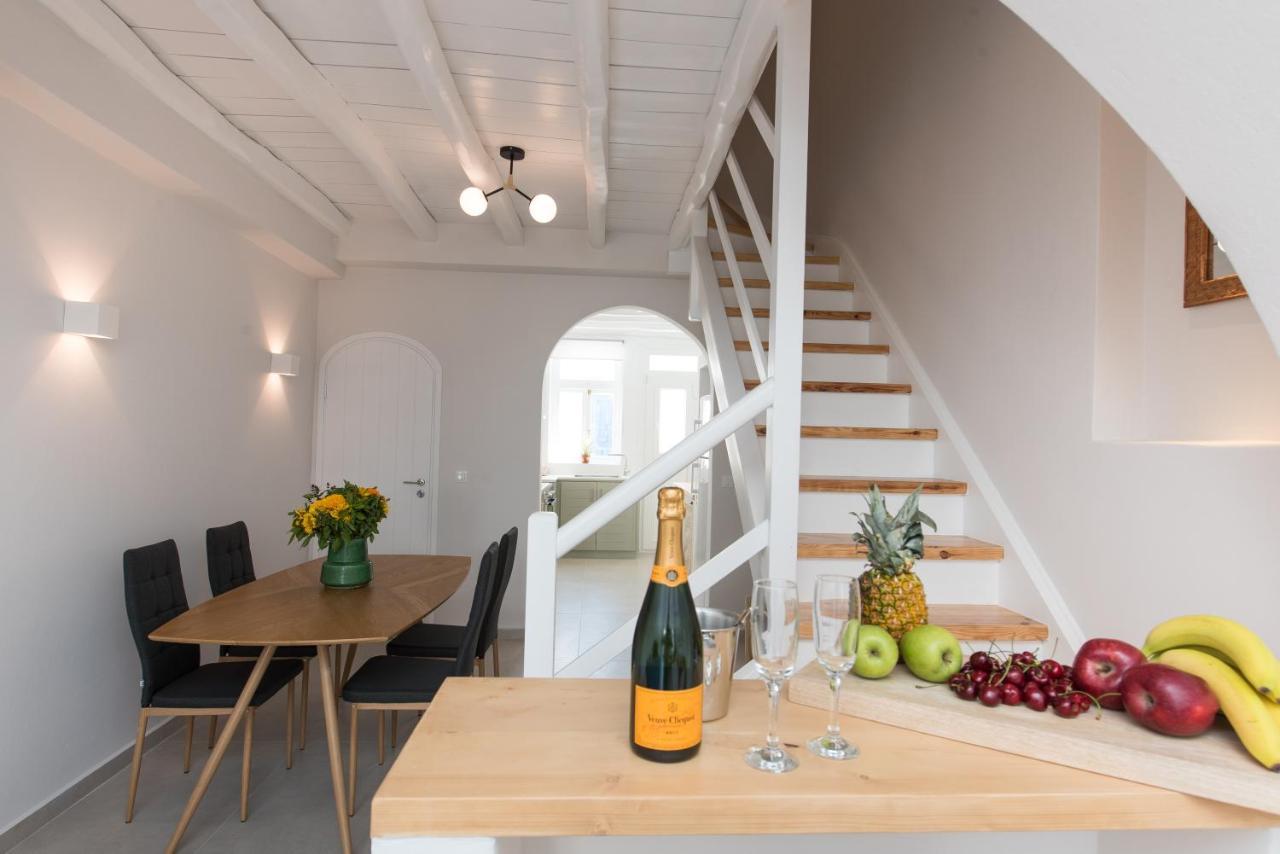 The Mykonos Bougainvillea Townhouse Mykonos Town エクステリア 写真